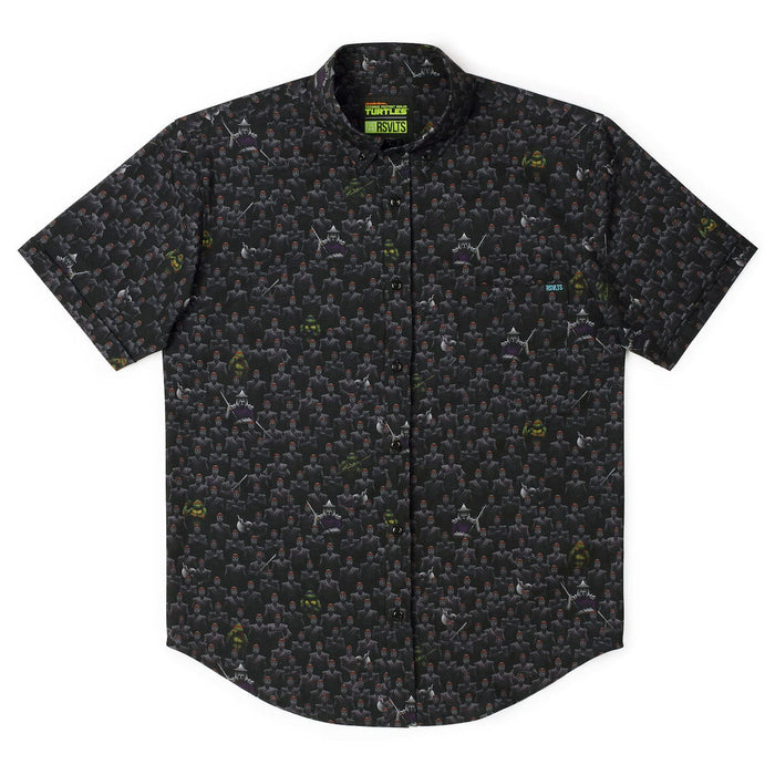 RSVLTS Nickelodeon Short Sleeve Shirt Teenage Mutant Ninja Turtles "Fear the Foot" – KUNUFLEX Short Sleeve Shirt Teenage Mutant Ninja Turtles "Fear the Foot" – KUNUFLEX Short Sleeve Shirt