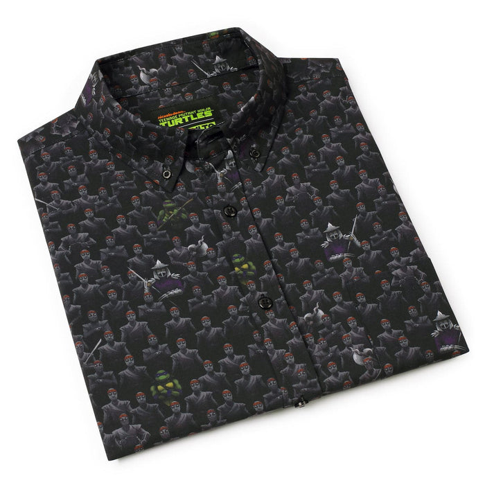 RSVLTS Nickelodeon Short Sleeve Shirt Teenage Mutant Ninja Turtles "Fear the Foot" – KUNUFLEX Short Sleeve Shirt Teenage Mutant Ninja Turtles "Fear the Foot" – KUNUFLEX Short Sleeve Shirt