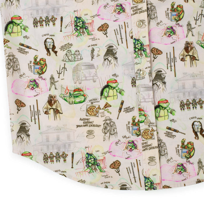 RSVLTS Nickelodeon Short Sleeve Shirt Teenage Mutant Ninja Turtles "Heroes in a Half Sketch" – KUNUFLEX Short Sleeve Shirt Teenage Mutant Ninja Turtles "Heroes in a Half Sketch" – KUNUFLEX Short Sleeve Shirt
