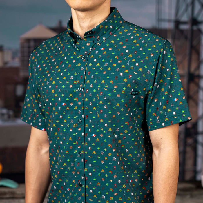 RSVLTS Nickelodeon Short Sleeve Shirt Teenage Mutant Ninja Turtles "Underground Icons" – KUNUFLEX Short Sleeve Shirt Teenage Mutant Ninja Turtles "Underground Icons" – KUNUFLEX Short Sleeve Shirt
