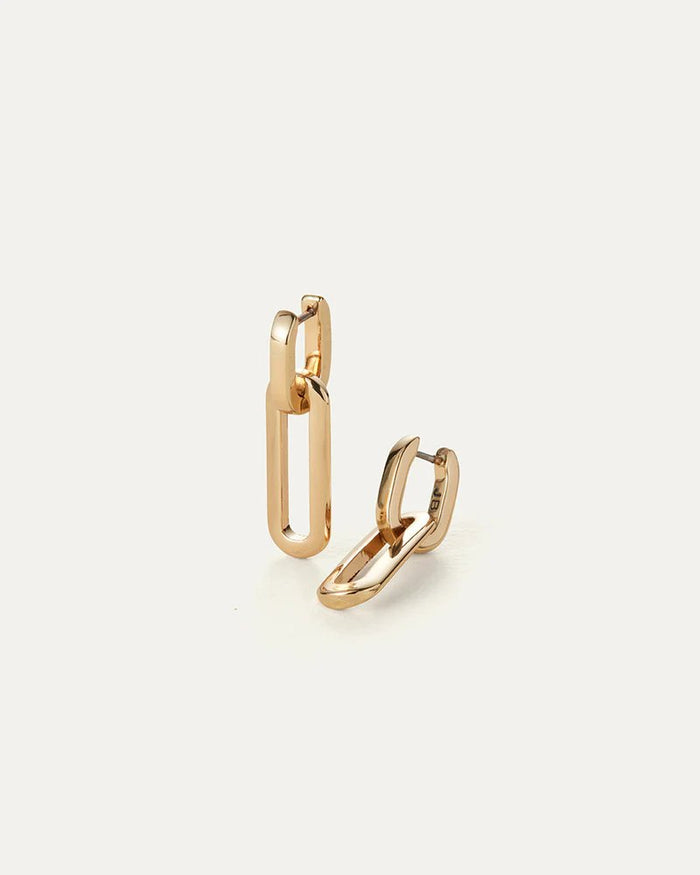 Teeni Detachable Link Earring in High Polish Gold