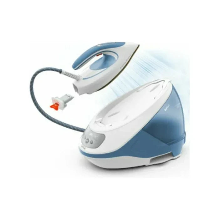 Tefal Express Protect 2800W Steam Generator Iron - White & Aqua | SV9202G0