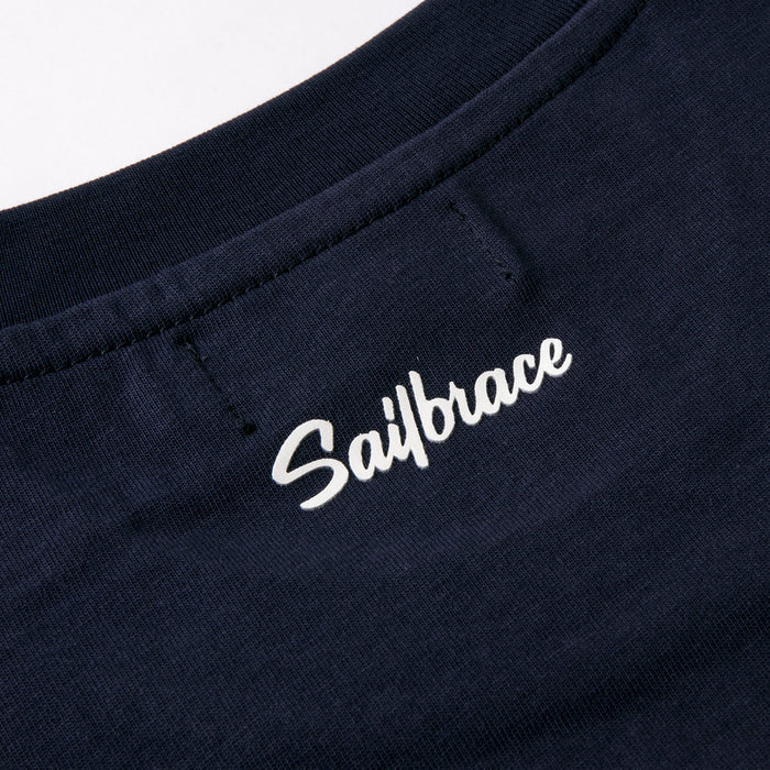 Tennis Beauty T-shirt in navy