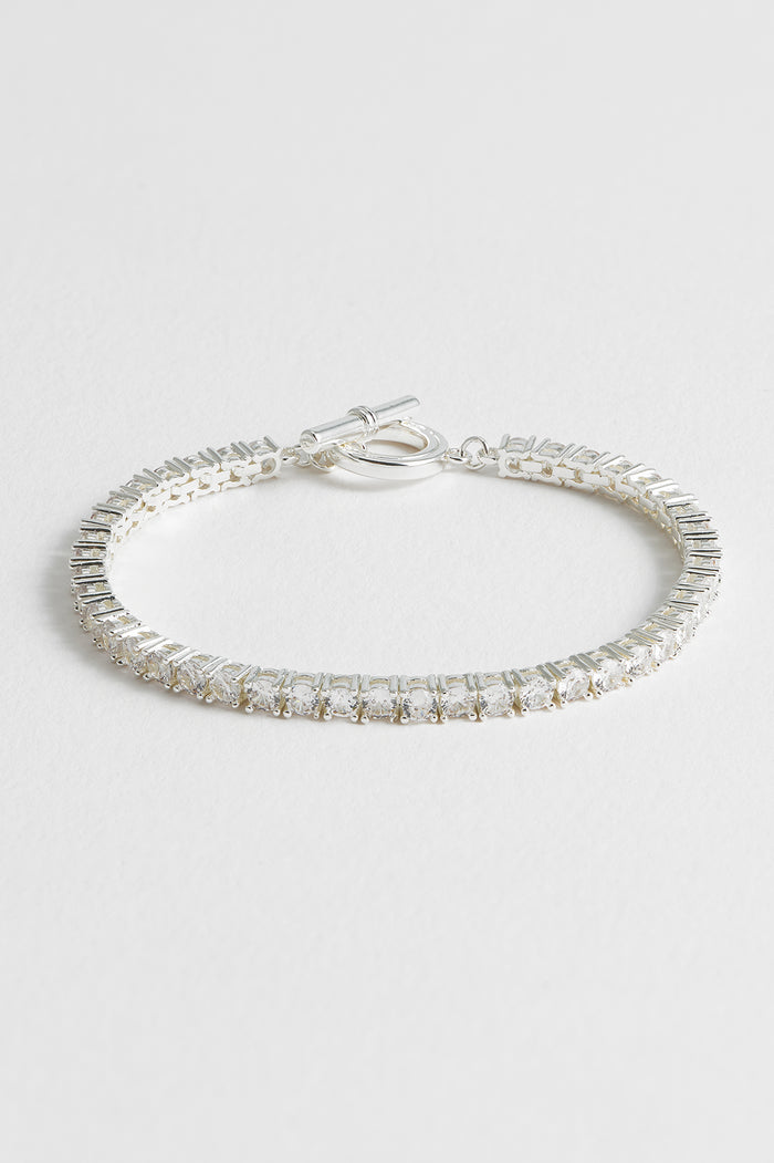 Tennis T-Bar Bracelet