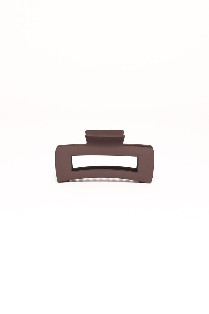Petal and Pup USA ACCESSORIES Teresa Hairclip - Chocolate One Size