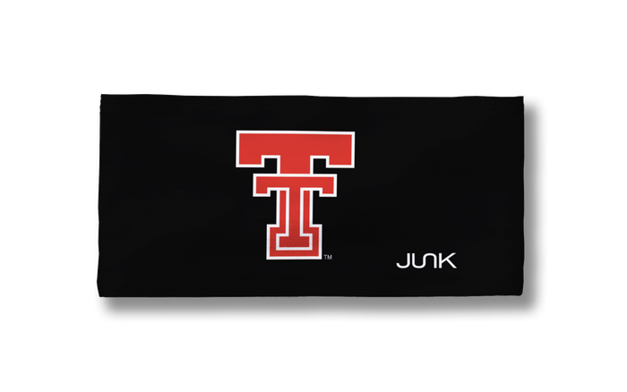 Texas Tech University: Logo Black Big Bang Lite Headband - View 3