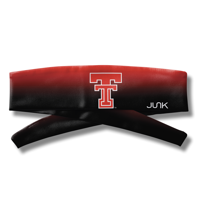 Texas Tech University: Logo Gradient Flex Tie Headband - View 3