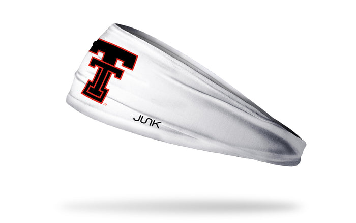Texas Tech University: Logo White Big Bang Lite Headband - View 1
