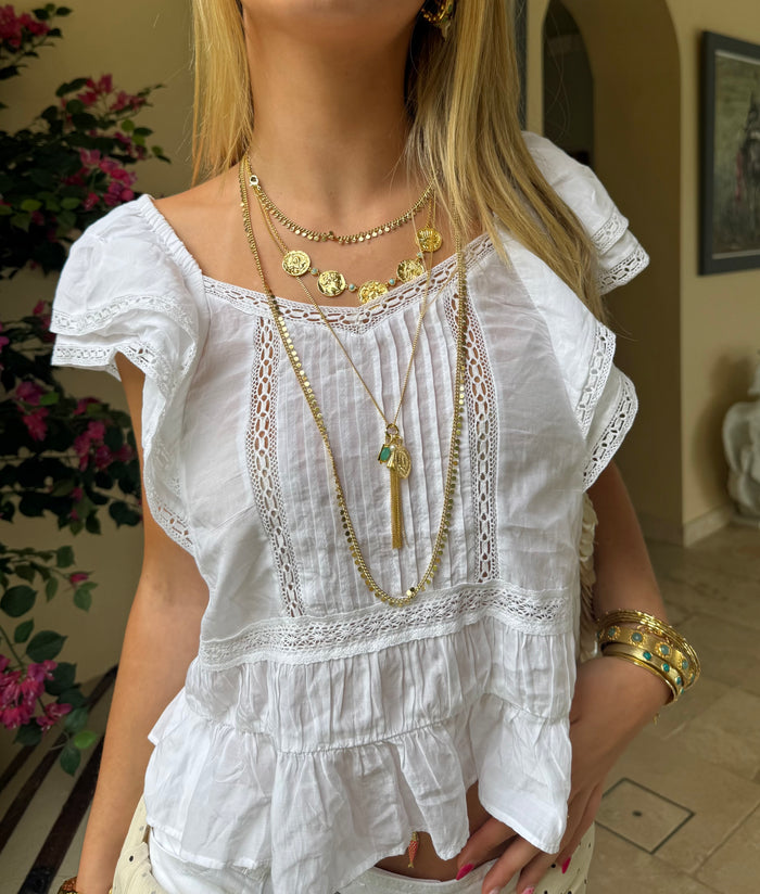 Thalia Tassel Necklace