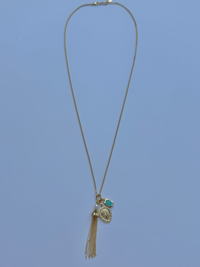 Thalia Tassel Necklace