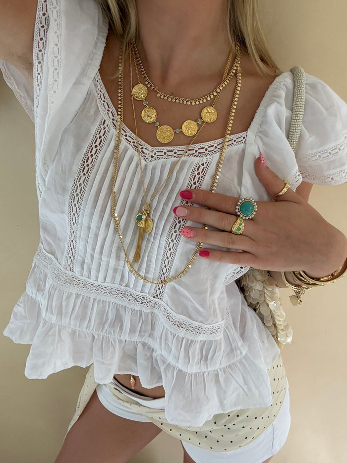 Thalia Tassel Necklace
