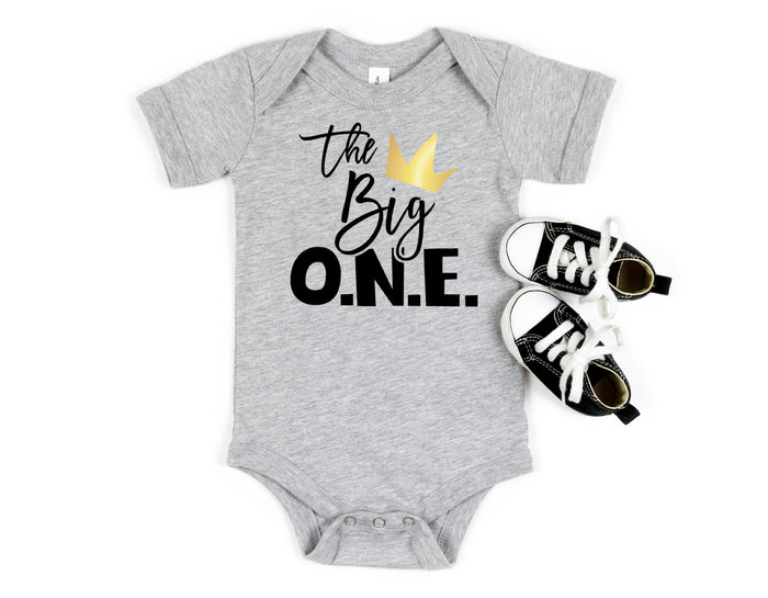 6-12M Bodysuit / Gray
