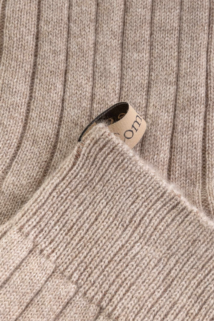 The Cashmere Sock in Oatmeal