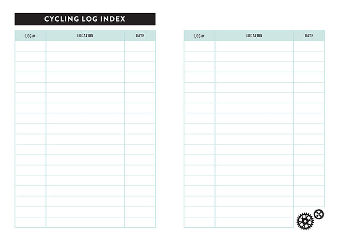 The Cyclist's Journal