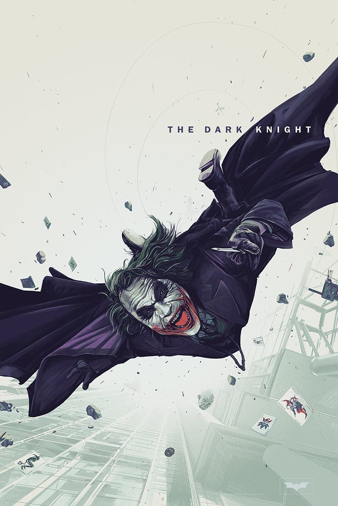 The Dark Knight Screenprinted Poster