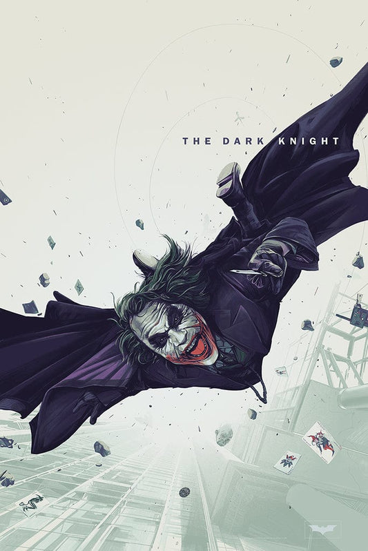 The Dark Knight Screenprinted Poster