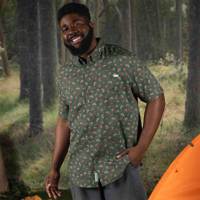 RSVLTS RSVLTS Short Sleeve Shirt The Great Outdoors "Knives Out" – KUNUFLEX Short Sleeve Shirt The Great Outdoors "Knives Out" – KUNUFLEX Short Sleeve Shirt