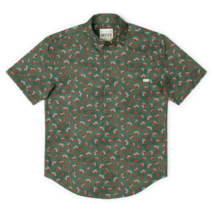 RSVLTS RSVLTS Short Sleeve Shirt The Great Outdoors "Knives Out" – KUNUFLEX Short Sleeve Shirt The Great Outdoors "Knives Out" – KUNUFLEX Short Sleeve Shirt