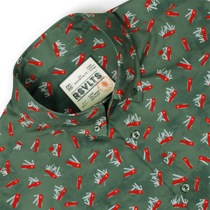 RSVLTS RSVLTS Short Sleeve Shirt The Great Outdoors "Knives Out" – KUNUFLEX Short Sleeve Shirt The Great Outdoors "Knives Out" – KUNUFLEX Short Sleeve Shirt