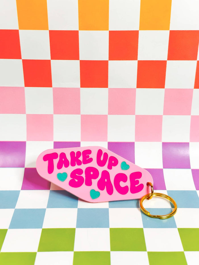 The Hissin' Kitten - Take Up Space Keychain