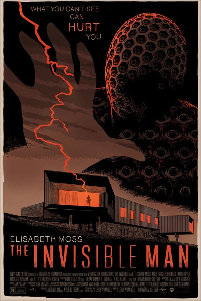 The Invisible Man (Variant) - Screenprinted Poster