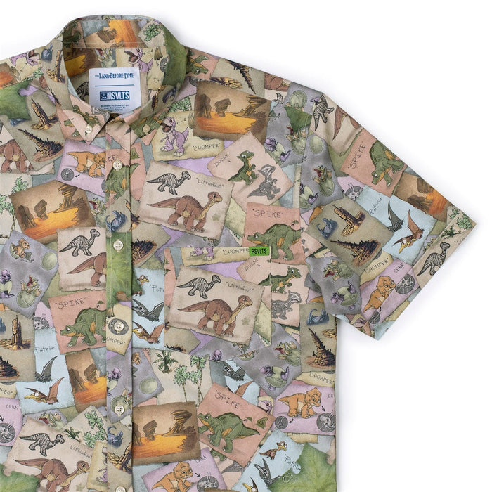 RSVLTS XS The Land Before Time Short Sleeve Shirt The Land Before Time "Dino Discovery" – KUNUFLEX Short Sleeve Shirt The Land Before Time "Dino Discovery" – KUNUFLEX Short Sleeve Shirt