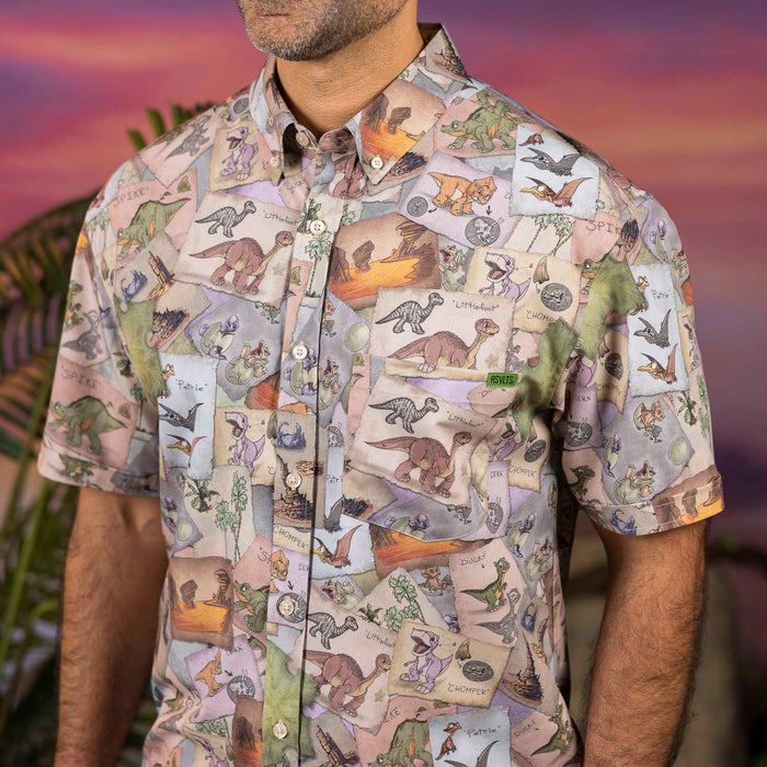 RSVLTS The Land Before Time Short Sleeve Shirt The Land Before Time "Dino Discovery" – KUNUFLEX Short Sleeve Shirt The Land Before Time "Dino Discovery" – KUNUFLEX Short Sleeve Shirt