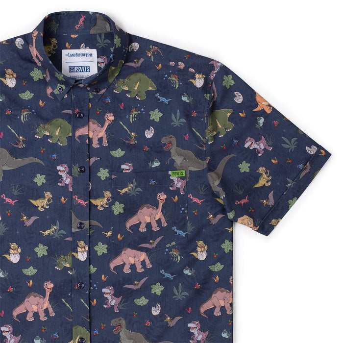 RSVLTS XS The Land Before Time Short Sleeve Shirt The Land Before Time "Prehistoric Pals" – KUNUFLEX Short Sleeve Shirt The Land Before Time "Prehistoric Pals" – KUNUFLEX Short Sleeve Shirt