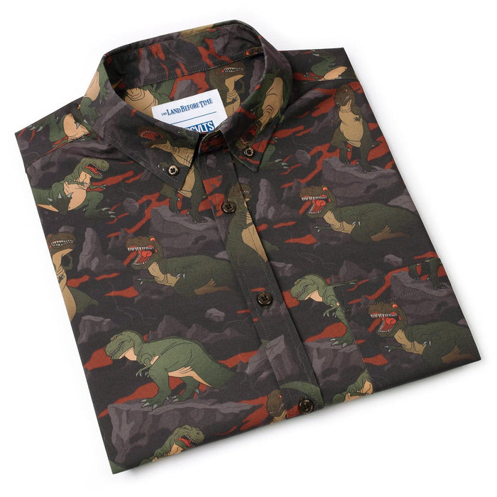 RSVLTS The Land Before Time Short Sleeve Shirt The Land Before Time "The Valley of Teeth" – KUNUFLEX Short Sleeve Shirt The Land Before Time "The Valley of Teeth" – KUNUFLEX Short Sleeve Shirt