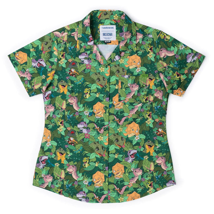 RSVLTS XS The Land Before Time Women's Short Sleeve Shirt The Land Before Time "Tree Star Adventures" – Women's KUNUFLEX Short Sleeve Shirt The Land Before Time "Tree Star Adventures" – Women's KUNUFLEX Short Sleeve Shirt