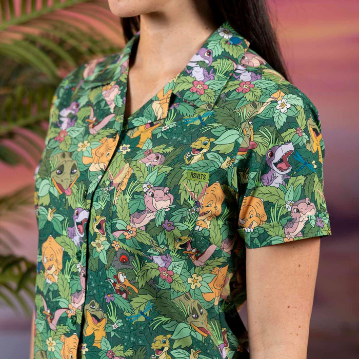 RSVLTS The Land Before Time Women's Short Sleeve Shirt The Land Before Time "Tree Star Adventures" – Women's KUNUFLEX Short Sleeve Shirt The Land Before Time "Tree Star Adventures" – Women's KUNUFLEX Short Sleeve Shirt