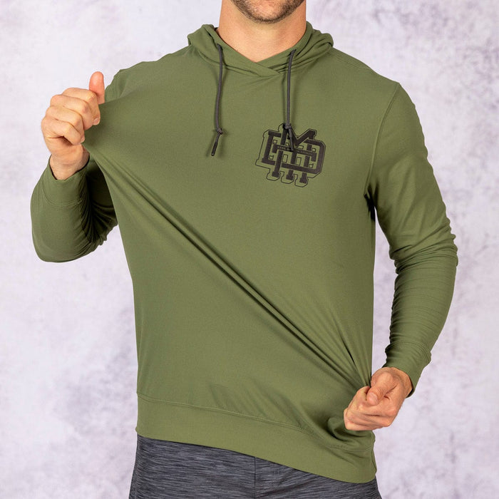 RSVLTS RSVLTS Performance Hoodie The Monogram (Surplus Olive) – Performance Hoodie The Monogram (Surplus Olive) – Performance Hoodie