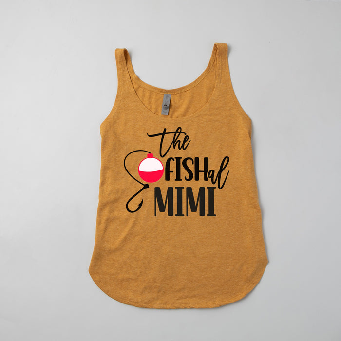 "The Ofishal Mama" Fish Themed 1st Birthday Themed Women's Tank Top