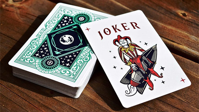 The Planets: Earth Playing Cards by Vanda
