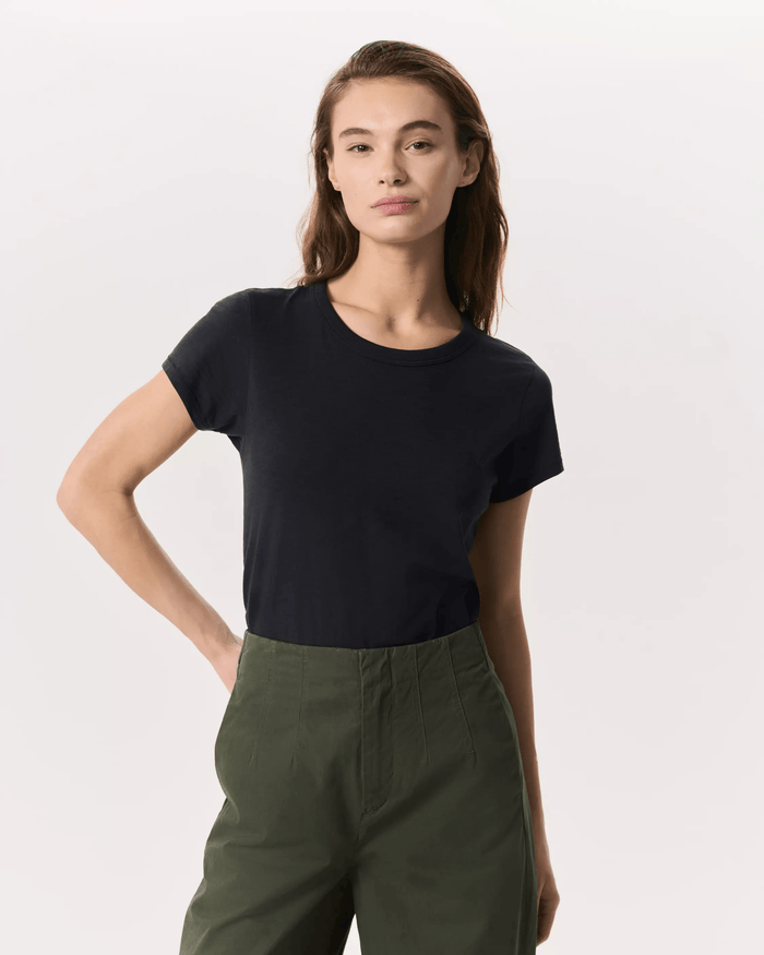 The Slub Tee in Black