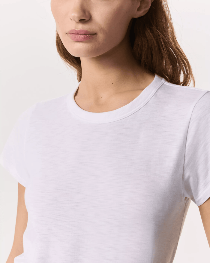 The Slub Tee in Bright White