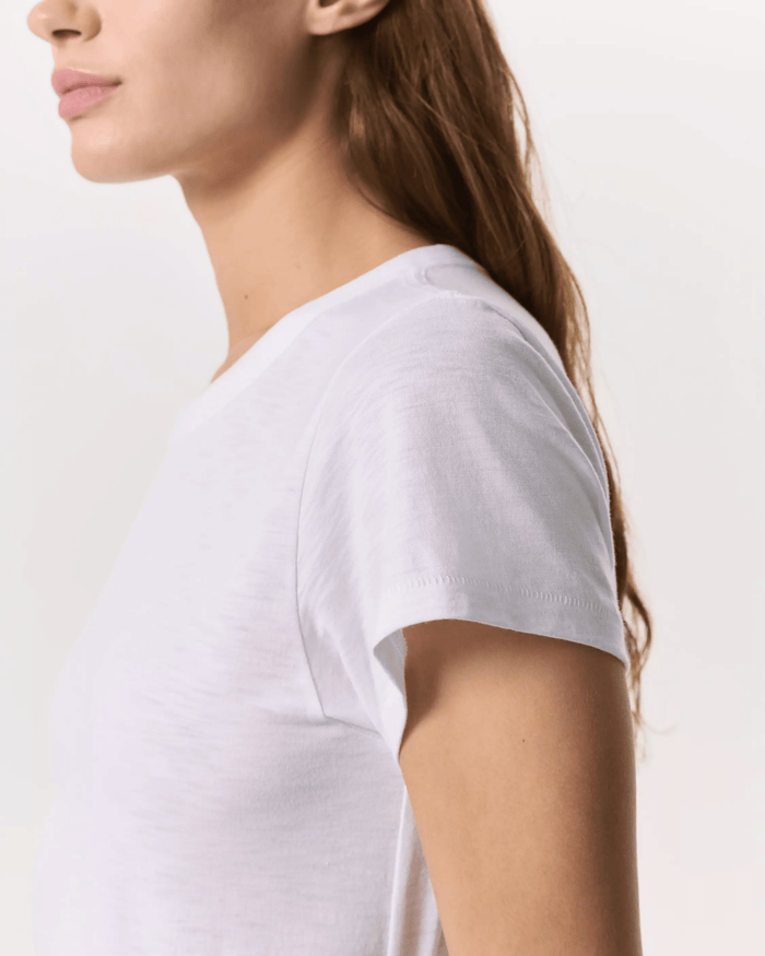 The Slub Tee in Bright White