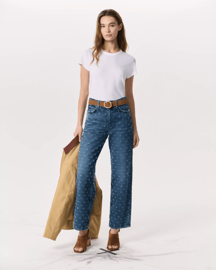 The Slub Tee in Bright White