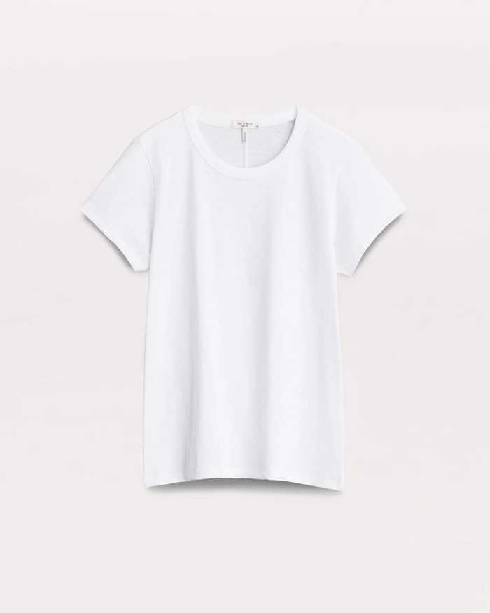 The Slub Tee in Bright White