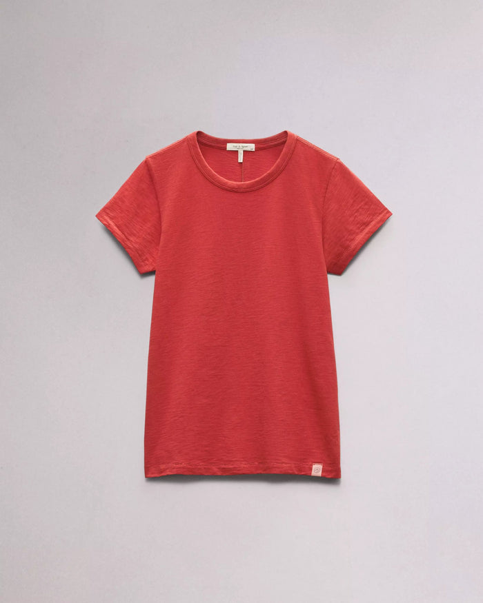 The Slub Tee in Red