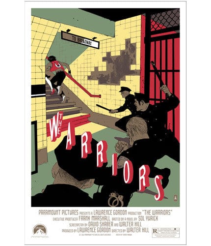 The Warriors  Hanuka Tomer Hanuka poster