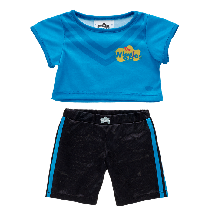 The Wiggles Teddy Bear Skivvy Set Blue