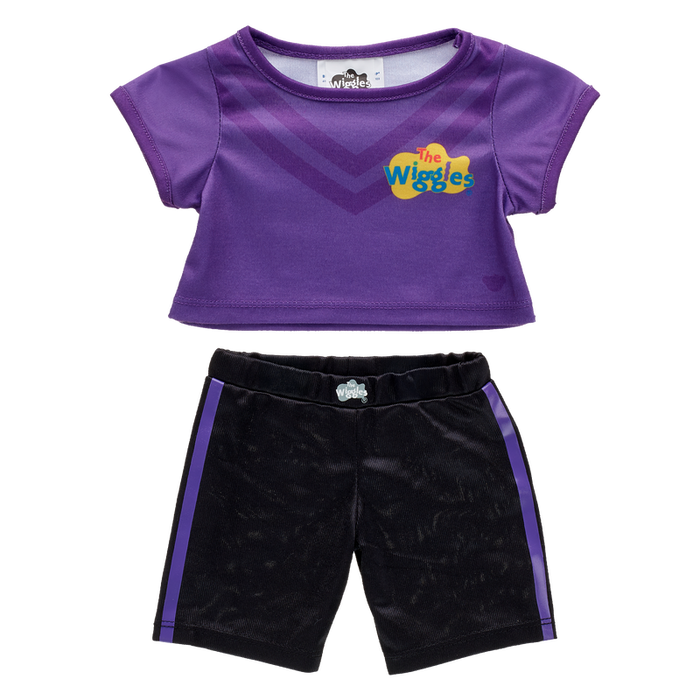 The Wiggles Teddy Bear Skivvy Set Purple