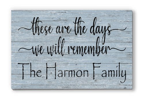 family hanging wall art