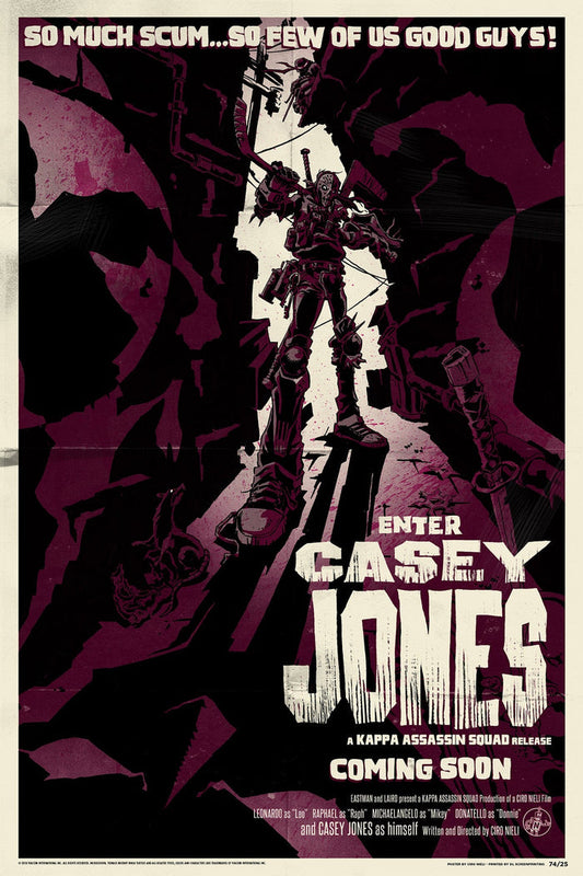 TMNT – "Enter Casey Jones" Poster