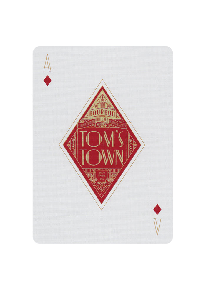 Tom's Town Playing Cards by Art of Play