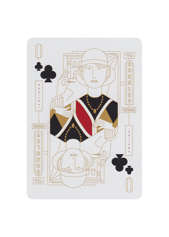 Tom's Town Playing Cards by Art of Play