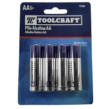 Toolcraft 1.5V AA Batteries. Durable batteries for your power-hungry devices - TC3103 MEGA