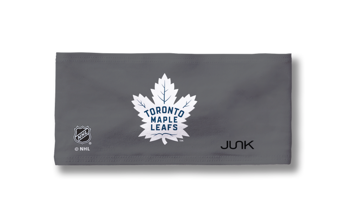 Toronto Maple Leafs: Logo Gray Big Bang Lite Headband - View 3