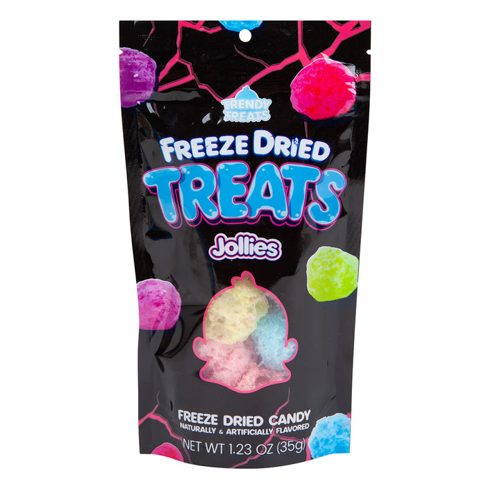 Trendy Treats Freeze Dried Jollies Candy Pouches - 12 Count